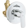 GROHE Eurosmart Cosmopolitan páková vaňová batéria pod omietku (obsahuje teleso), pre 2 výstupy, chróm, 32879000 GROHE Eurosmart Cosmopolitan páková vaňová batéria pod omietku (obsahuje teleso), pre 2 výstupy, chróm, 32879000
