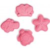 Bigjigs Toys Silikónové formy ružové Coral Bigjigs Toys Silikónové formy ružové Coral