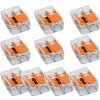 BERGE 10x wago rýchlokonektor, montážny konektor 2x0,2-4 mm2, elektrická sada BERGE 10x wago rýchlokonektor, montážny konektor 2x0,2-4 mm2, elektrická sada