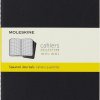 Moleskine Zošity Cahier A5 štvorčekový 3 ks čierne Moleskine Zošity Cahier A5 štvorčekový 3 ks čierne