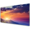 Obraz plexi Slnko hory príroda 100x50 cm Obraz plexi Slnko hory príroda 100x50 cm