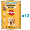 Pedigree s kuracím v želé pre šteňatá 12 x 400 g