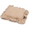 T-tomi Mušelínový vankúšik s volánikom Beige T-tomi Mušelínový vankúšik s volánikom Beige