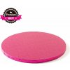 Decora Podnos PEVNÝ fuchsia kruh 30 cm