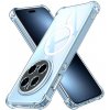 Techsuit – Shockproof Clear Silicone MagSafe priehľadné silikónové ochranné puzdro pre Honor Magic7 Pro – priehľadné