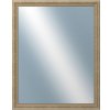 DANTIK - Zrkadlo v rámu, rozmer s rámom 80x100 cm z lišty KŘÍDLO malé strieborné patina (2775) DANTIK - Zrkadlo v rámu, rozmer s rámom 80x100 cm z lišty KŘÍDLO malé strieborné patina (2775)