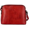Dámska kožená crossbody/taška červená - Katana Akíra červená Dámska kožená crossbody/taška červená - Katana Akíra červená