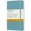 Moleskine Zápisník mäkké dosky A6 linajkový tyrkysový