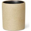 Pohár na zubné kefky BON 6,5 cm, piesková, porcelán, ferm LIVING Pohár na zubné kefky BON 6,5 cm, piesková, porcelán, ferm LIVING