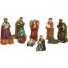 Spetebo Betlehem – sada 10 ručne maľovaných figúrok zo živicového kameňa, 11 cm Spetebo Betlehem – sada 10 ručne maľovaných figúrok zo živicového kameňa, 11 cm