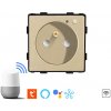 Revolo Touch WiFi el. zásuvka 16A typ FR - Zlatý modul Revolo Touch WiFi el. zásuvka 16A typ FR - Zlatý modul