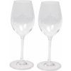 Bo-Camp White wine glass non-slip 330 ml-2 pieces skleničky