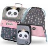 BAAGL 3 SET Zippy Panda: aktovka, peračník, vrecko BAAGL 3 SET Zippy Panda: aktovka, peračník, vrecko