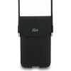 Lacoste PVC Iconic Petit Pique Metal Logo Kapsa na Telefon XL Black