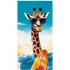 Gordon H99 Plážová osuška rýchloschnúca z mikrovlákna, žirafa, 100 x 180 cm Gordon H99 Plážová osuška rýchloschnúca z mikrovlákna, žirafa, 100 x 180 cm
