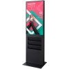 Jansen Display Digitální totem Smart Line s Kapsou 6 x A4, Černá, 575 x 1813 mm Jansen Display Digitální totem Smart Line s Kapsou 6 x A4, Černá, 575 x 1813 mm