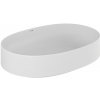 Kludi Resa O umývadlo so zátkou 60x40 cm oválny pultové umývadlo biela 58CW2053 Kludi Resa O umývadlo so zátkou 60x40 cm oválny pultové umývadlo biela 58CW2053