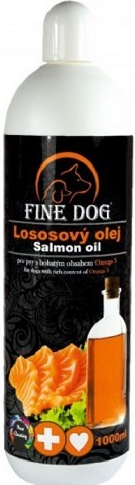 Fine Dog Lososový olej 1000 ml