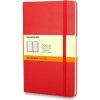 Moleskine Zápisník tvrdé dosky A6 linajkový červený Moleskine Zápisník tvrdé dosky A6 linajkový červený