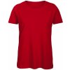 Tričko dámske B&C Jersey - červené, XL Tričko dámske B&C Jersey - červené, XL