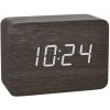 TFA 60.2549.01 - Rádiom riadeným budík v drevenom štýle CLOCCO - čierna TFA 60.2549.01 - Rádiom riadeným budík v drevenom štýle CLOCCO - čierna