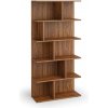 Knižnica CASCADE, 1766 x 800 x 300 mm, orech Knižnica CASCADE, 1766 x 800 x 300 mm, orech