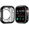 Silikónové pouzdro lesklé pre Apple Watch series 9/8/7 (41 mm) Farva: Čierna Silikónové pouzdro lesklé pre Apple Watch series 9/8/7 (41 mm) Farva: Čierna
