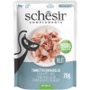 Schesir Cat Complements Tuniak s morskou šťukou v želé 70 g