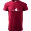 EKG bubeník - Klasické pánske tričko vyššej gramáže - 3XL ( Marlboro červená ) EKG bubeník - Klasické pánske tričko vyššej gramáže - 3XL ( Marlboro červená )