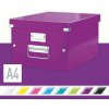 Archivačná krabica LEITZ WOW Click & Store A4 28.1 x 20 x 37 cm, purpurová (60440062) Archivačná krabica LEITZ WOW Click & Store A4 28.1 x 20 x 37 cm, purpurová (60440062)