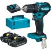 Makita DHP485RAJ Aku bezuhlíkový příklepový šroubovák Li-ion LXT 18V/2,0 Ah,Makpac Makita DHP485RAJ Aku bezuhlíkový příklepový šroubovák Li-ion LXT 18V/2,0 Ah,Makpac