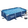 Bazén Bestway s konštrukciou 2,59 x 1,70 x 0,61 m piesková filtrácia 2m3/hod Bazén Bestway s konštrukciou 2,59 x 1,70 x 0,61 m piesková filtrácia 2m3/hod