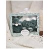 DouDou ET Compagnie Darčeková krabička zajačik 15cm - Šalvia DouDou ET Compagnie Darčeková krabička zajačik 15cm - Šalvia