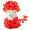 Alize příze Puffy 421 výrazná oranžová Alize příze Puffy 421 výrazná oranžová