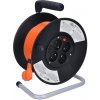 ABCtech Solight PB09 prodlužovací přívod na bubnu, 4 zásuvky, 20m, oranžový kabel, 3x 1,5mm2 ABCtech Solight PB09 prodlužovací přívod na bubnu, 4 zásuvky, 20m, oranžový kabel, 3x 1,5mm2