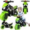 Teddies motorka zeleno-čierne
