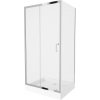 MEXEN/S - Apia Sprchovací kút 120x80, transparent, chróm + vanička Rio 840-120-080-01-00-4510 MEXEN/S - Apia Sprchovací kút 120x80, transparent, chróm + vanička Rio 840-120-080-01-00-4510