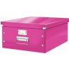 Škatuľa veľká Click & Store WOW Ružová Škatuľa veľká Click & Store WOW Ružová