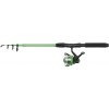 KINETIC - Detský set Prút Viking Tele Combo Green 1,65 m 4-21 g KINETIC - Detský set Prút Viking Tele Combo Green 1,65 m 4-21 g