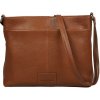 Burkely Soft Skylar sivobiela dámska bočná kožená kabelka crossbody