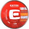 Extol Premium 108755 - Kotúč rezný diamantový Turbo, 230mm