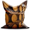 Sablio Sedací vak Drevené sudy - 150x100 cm Sablio Sedací vak Drevené sudy - 150x100 cm