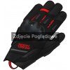 REBELHORN DEFENDER BLACK RED MOTORCYCLE GLOVES - M REBELHORN DEFENDER BLACK RED MOTORCYCLE GLOVES - M