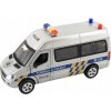Teddies Auto polícia kov / plast 15cm na batérie so svetlom so zvukom na spätné natiahnutie Teddies Auto polícia kov / plast 15cm na batérie so svetlom so zvukom na spätné natiahnutie