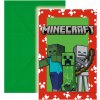 Procos Pozvánky Minecraft 6ks Procos Pozvánky Minecraft 6ks