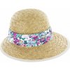 Dámsky klobúk Nathalie, slama, univerzálna veľkosť, prírodná, kvetinová, G3372000 Dámsky klobúk Nathalie, slama, univerzálna veľkosť, prírodná, kvetinová, G3372000