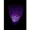 Beling 3D lampa, Anonymous, 7 farebná S340 Beling 3D lampa, Anonymous, 7 farebná S340