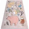 Najkoberce FUN Forester Zvieratká, béžový 80x150 cm Najkoberce FUN Forester Zvieratká, béžový 80x150 cm
