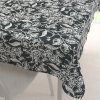 Biante Dekoračný obdĺžnikový obrus PML-105 Biele kvety na čiernom 120x140 cm Biante Dekoračný obdĺžnikový obrus PML-105 Biele kvety na čiernom 120x140 cm