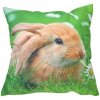 Dekoračná obliečka na vankúš ZAJAČIK 40 x 40 cm Dekoračná obliečka na vankúš ZAJAČIK 40 x 40 cm